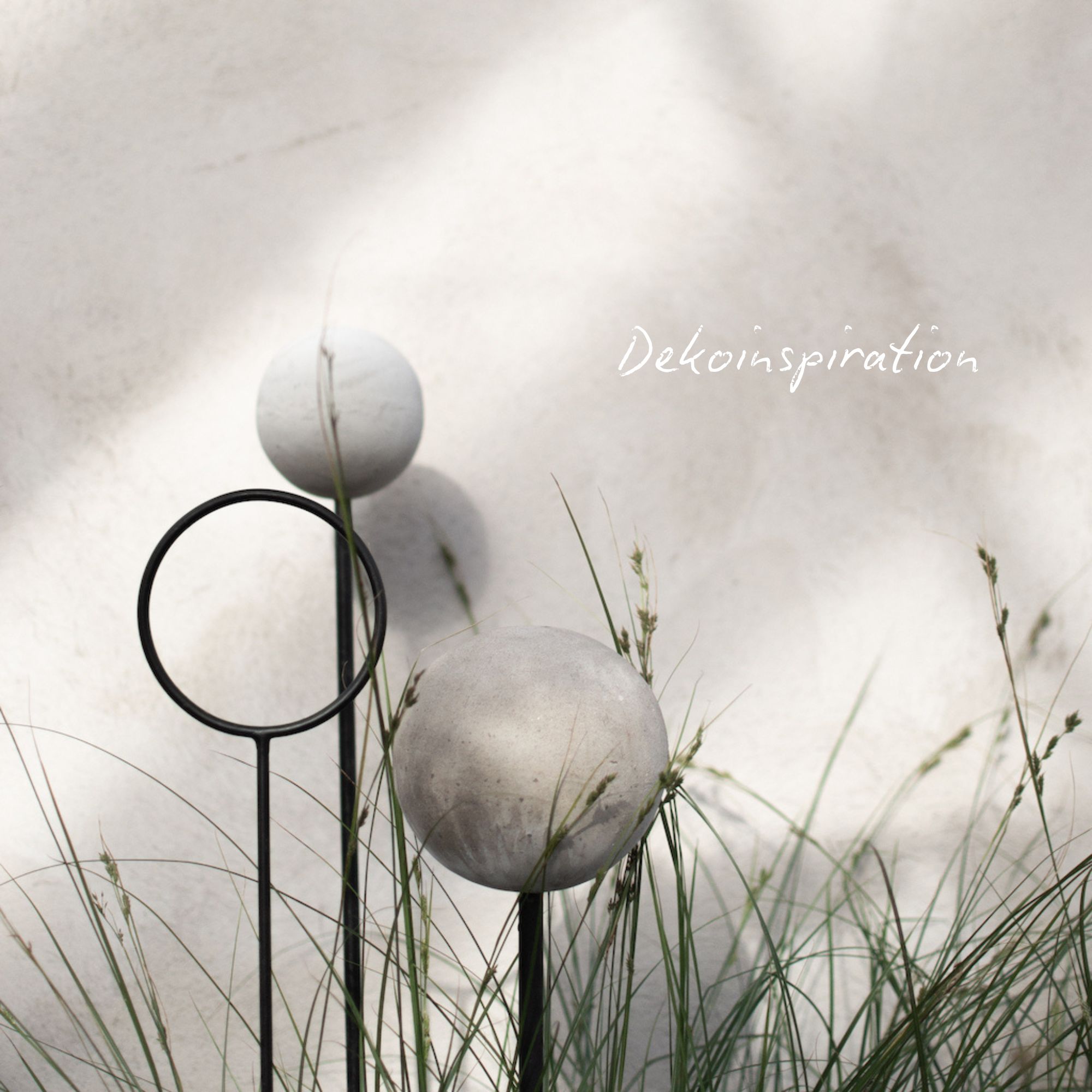 Gartenstecker mit Ring