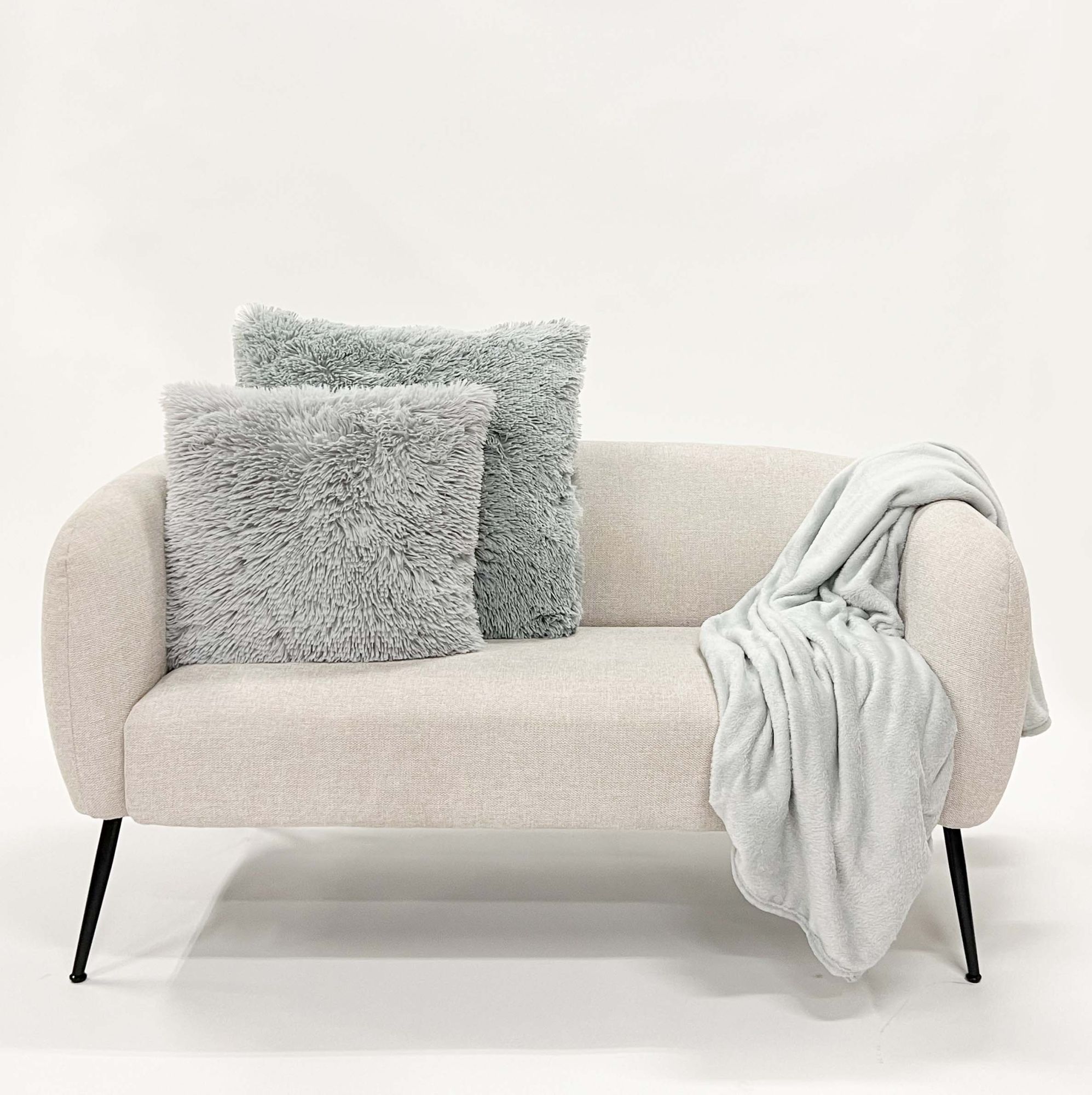 Kissen Lars klein - Hellgrau