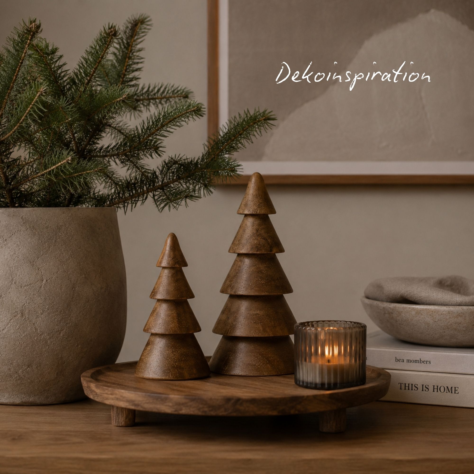 Tannenbaum Ole groß - Braun