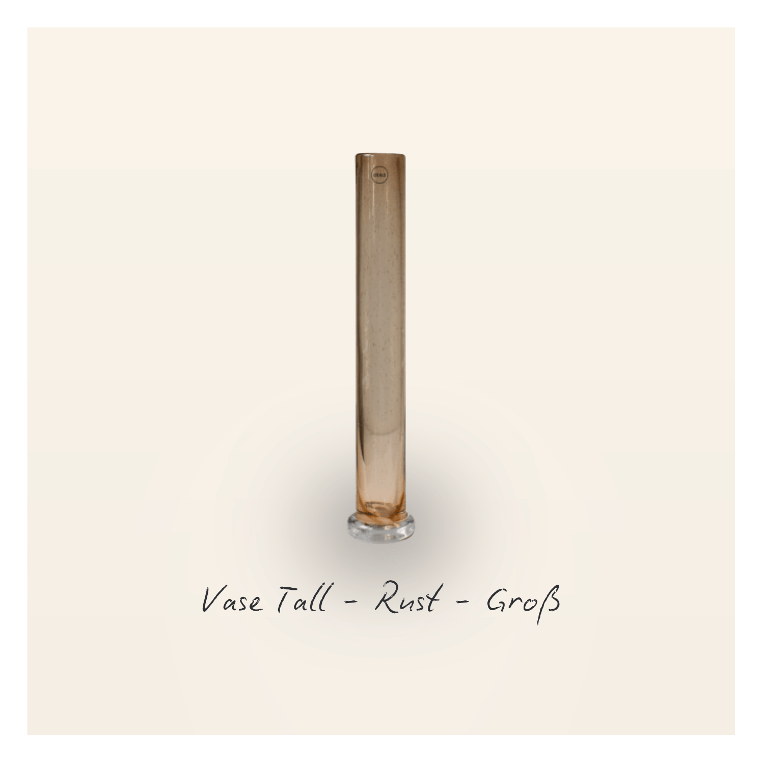 Vase Tall - Rust - Groß