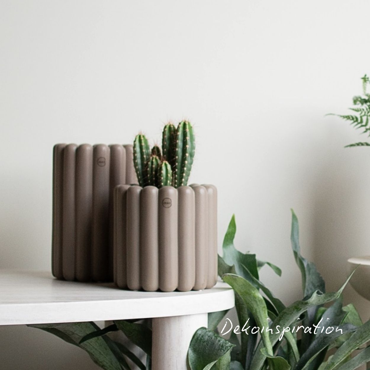Topf Biskuit klein - Taupe