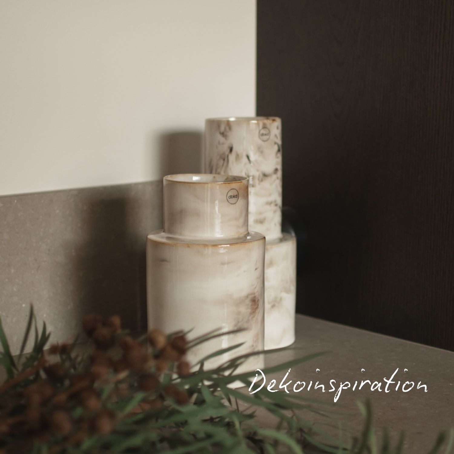 Keramikvase Oblong klein - Melt