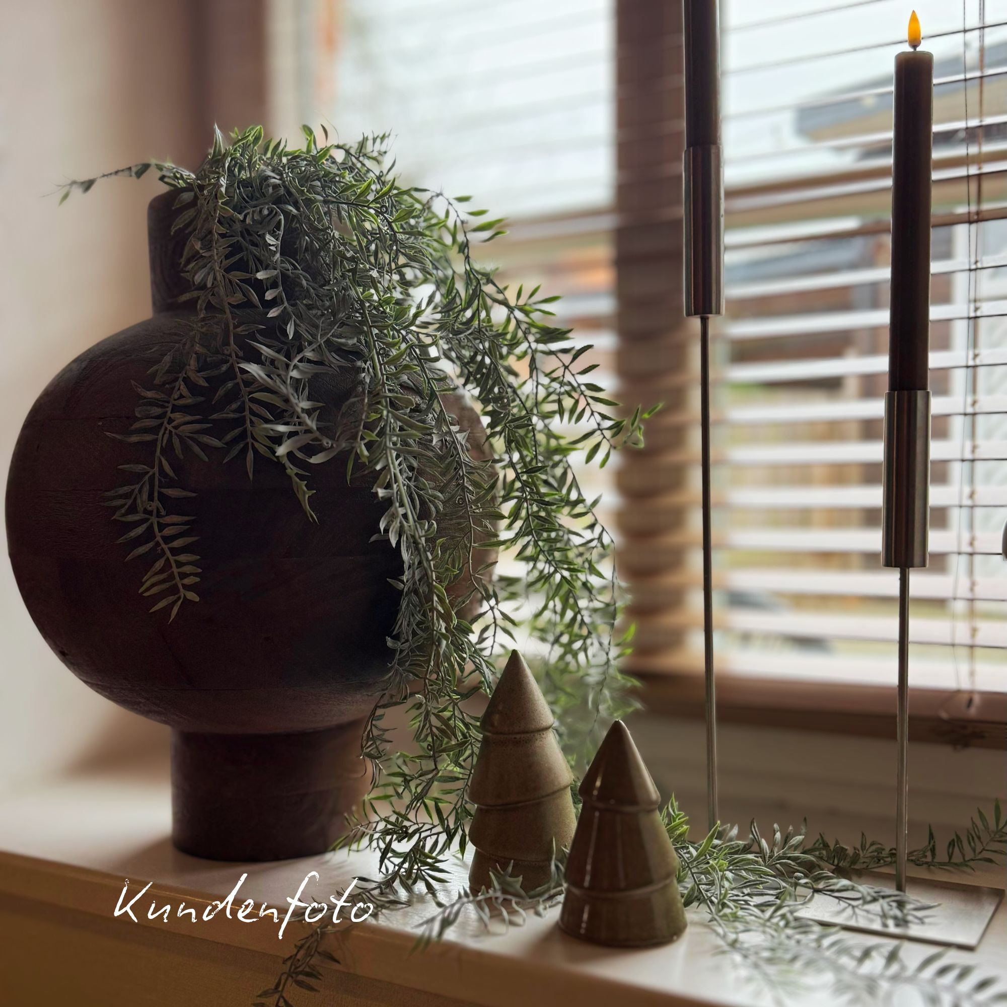 Tannenbaum Narrow groß - Beige