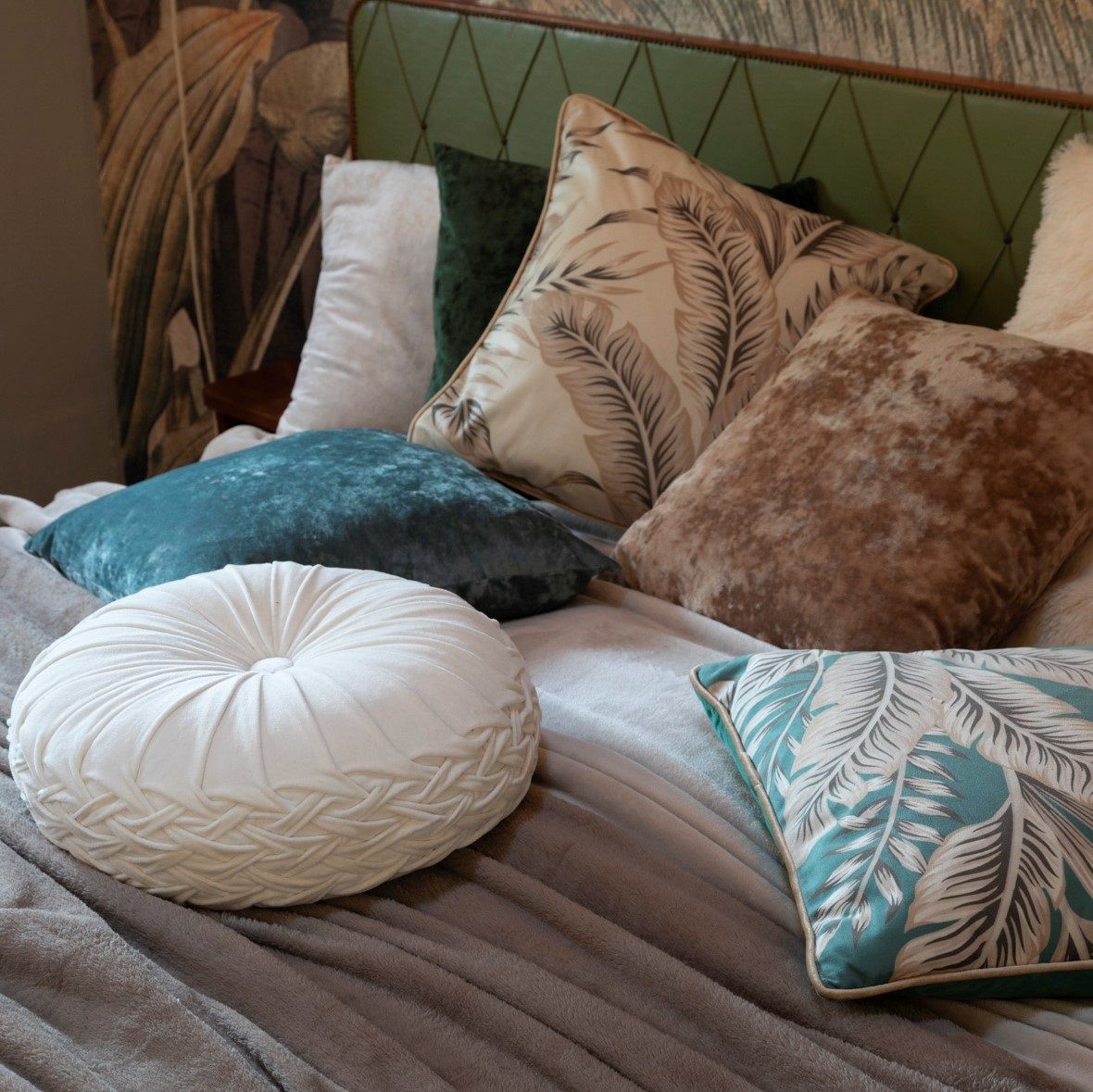 Kissen Jorna - Weiß