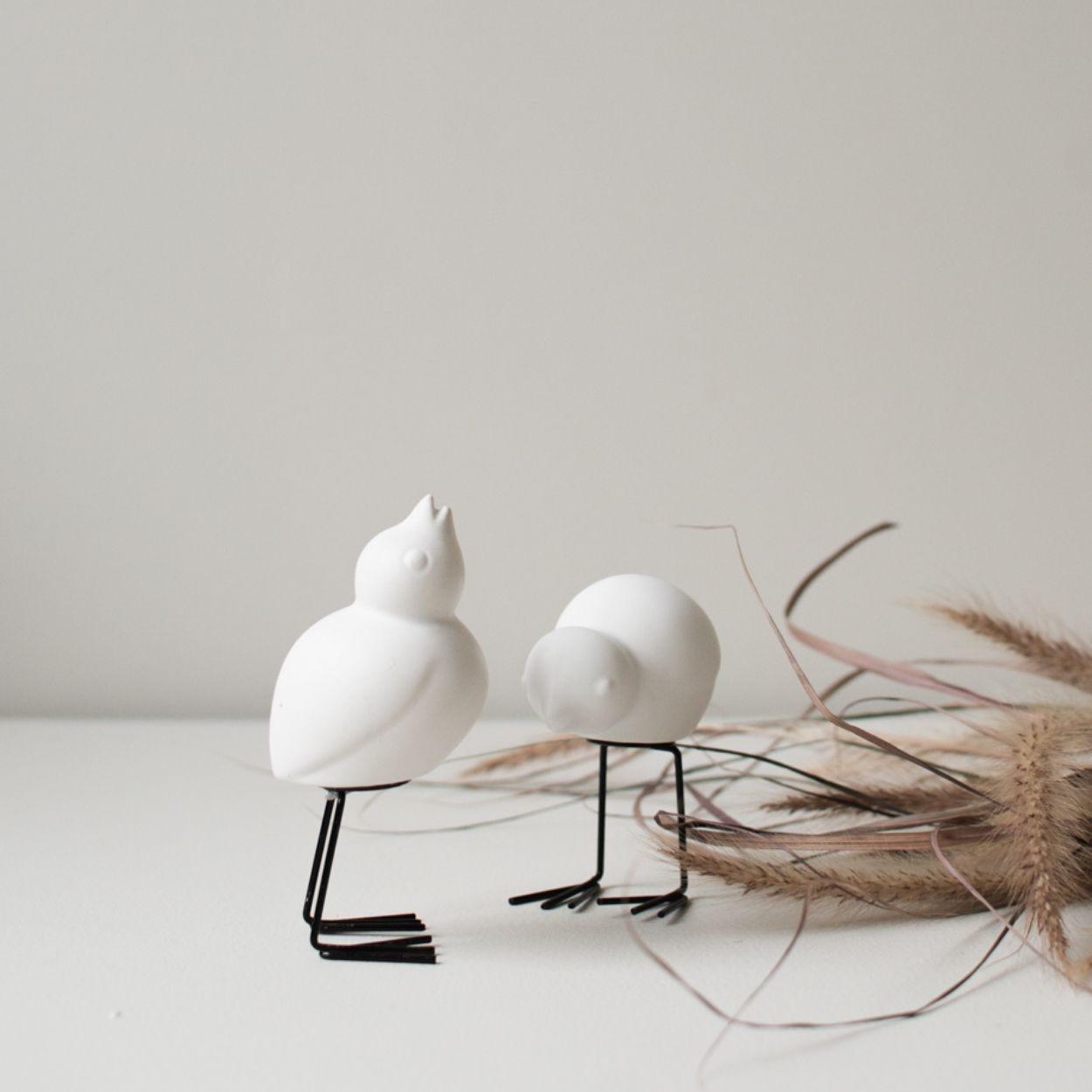 2er Set Swedish Bird - Weiß