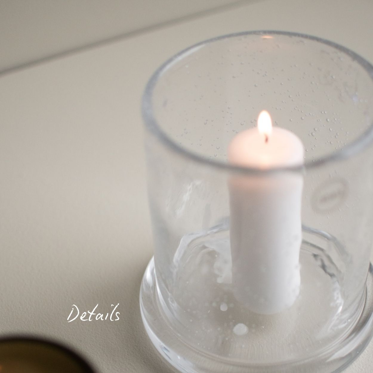 Windlicht Bubble mittel - klarglas