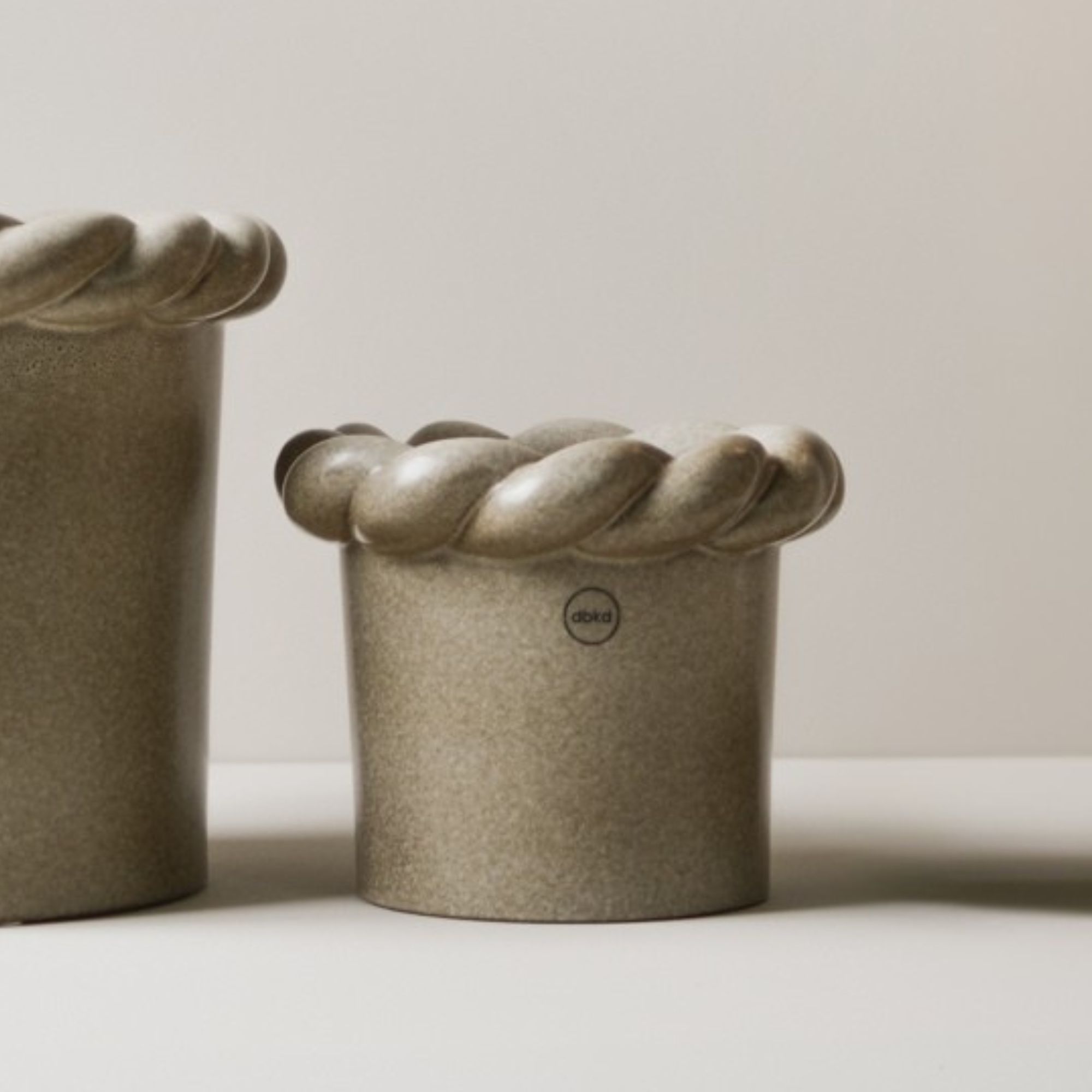Topf Twine klein - Beige