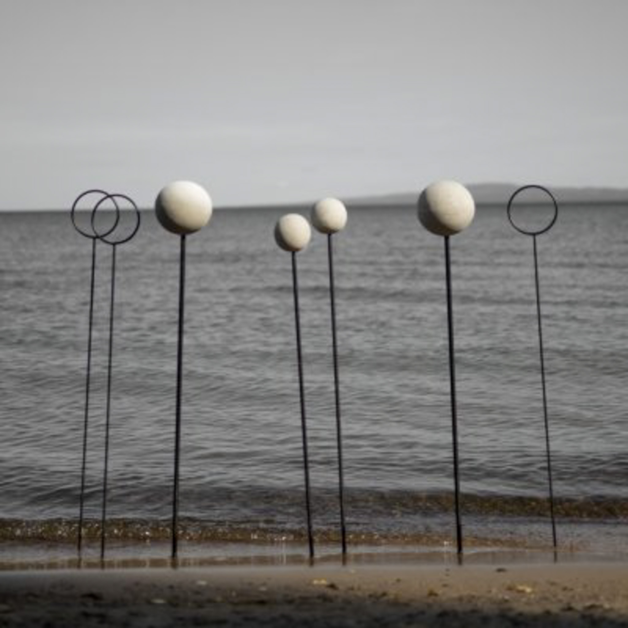 Gartenstecker mit Ring