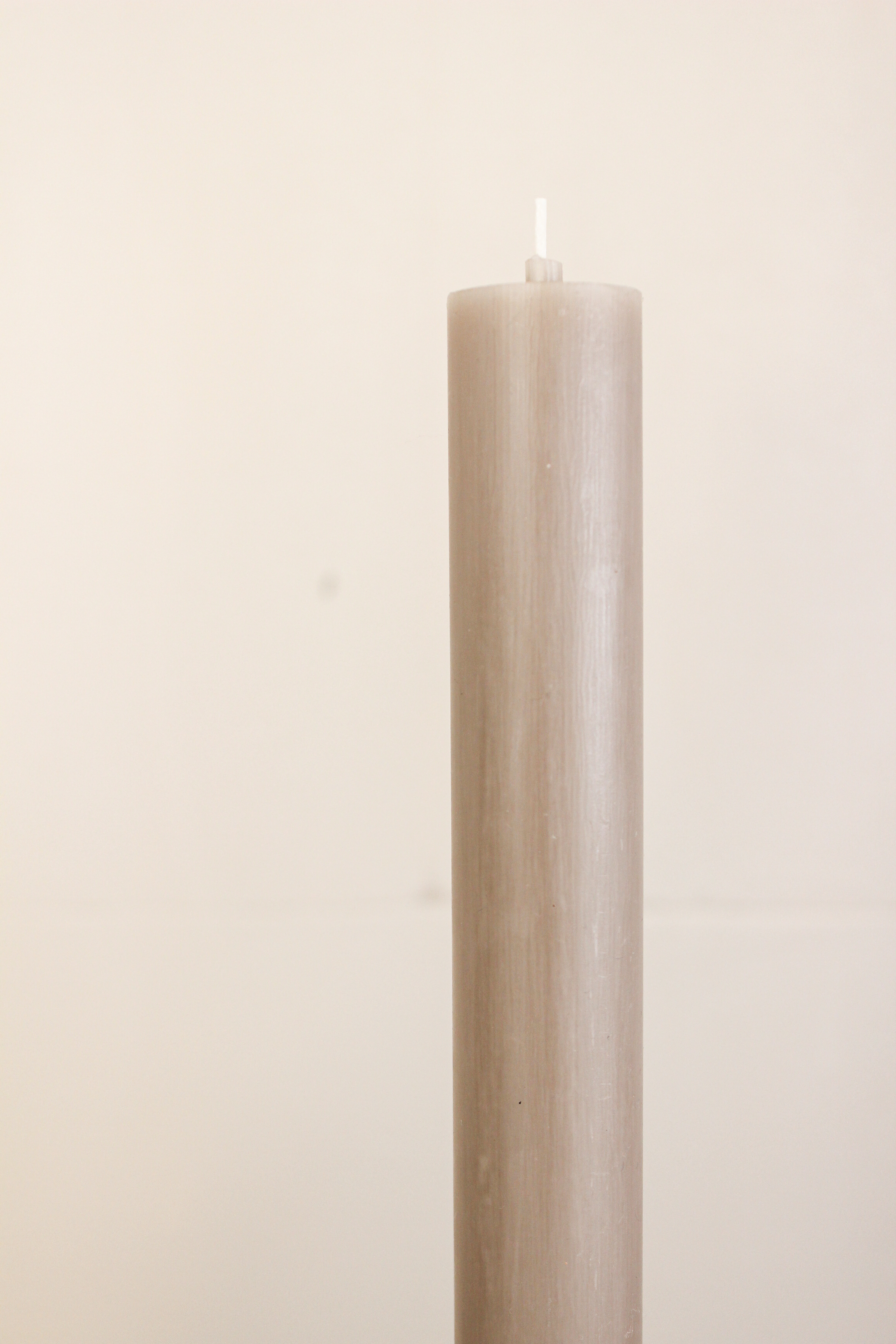Stabkerze Ilma Greige
