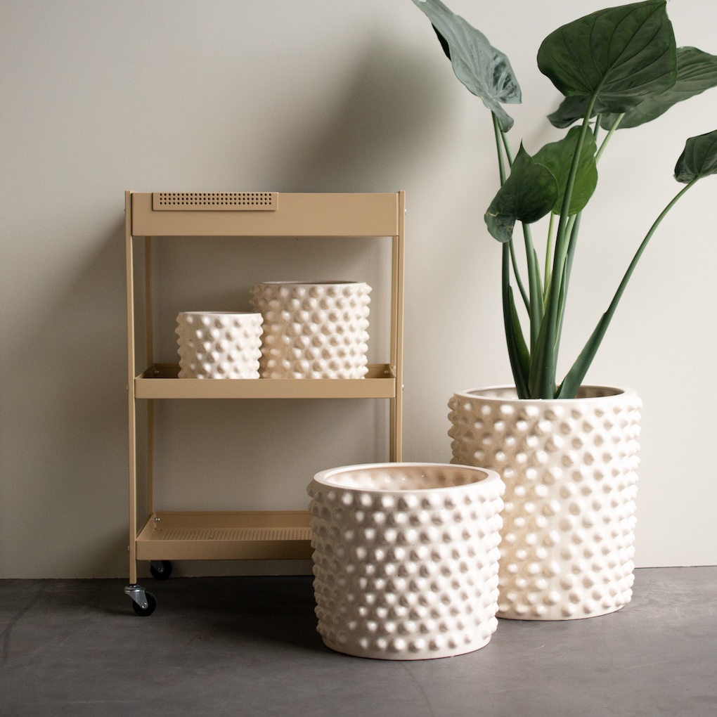 Topf Cloudy klein - Vanille