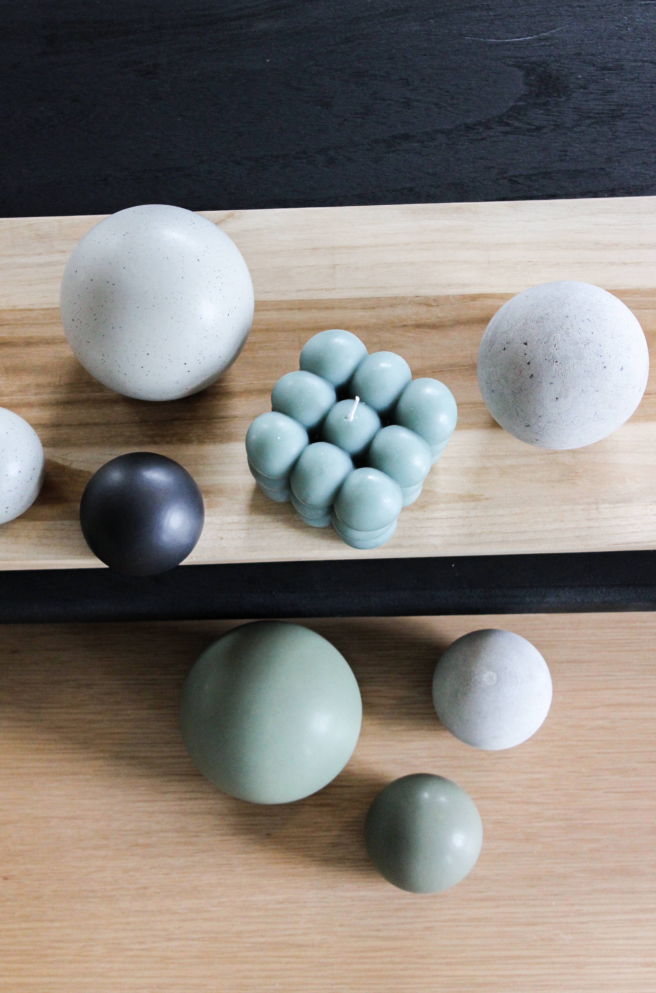 Kugel Allium groß - beton