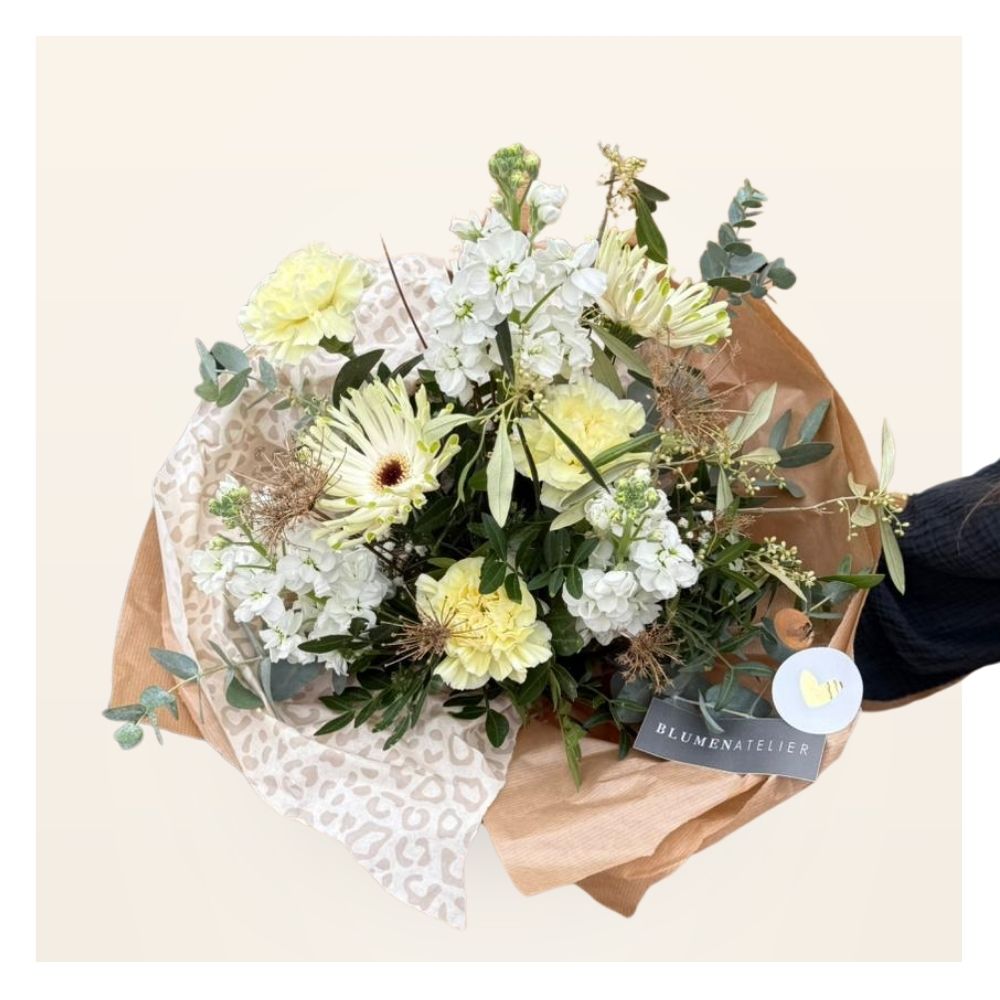 Blumenstrauß weiß L