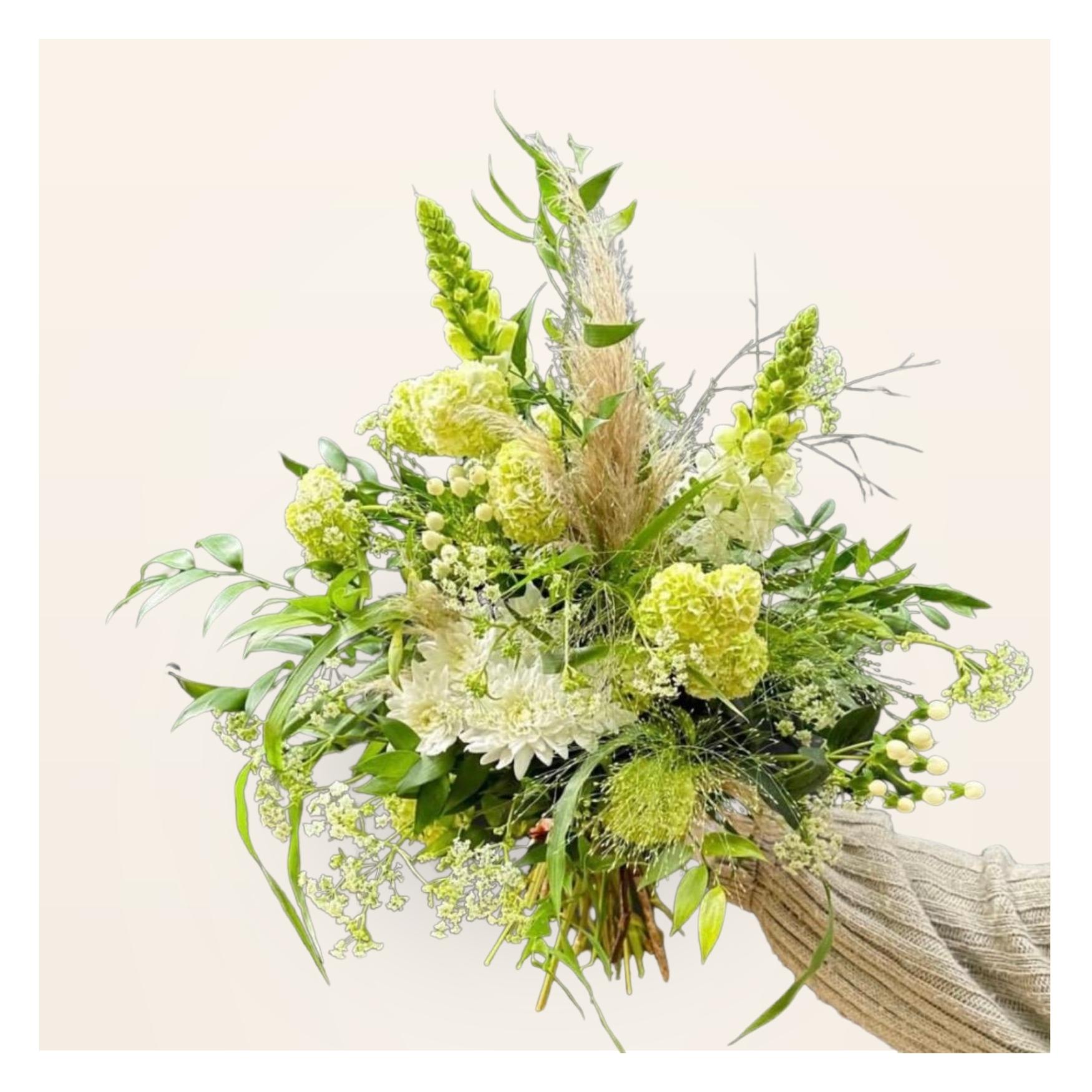 Blumenstrauß weiß XL