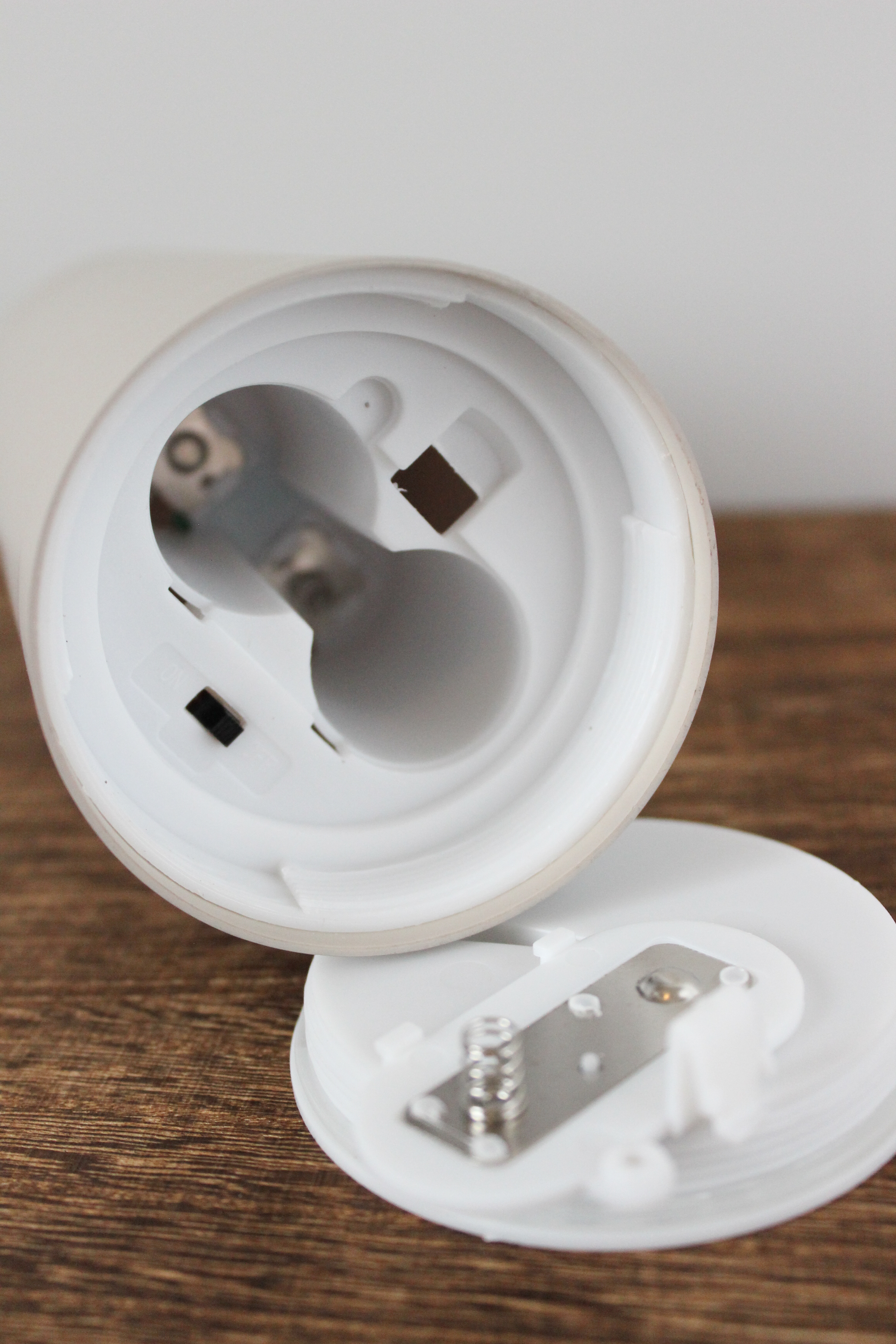 LED Stumpenkerze 7,5x20 - Karamell