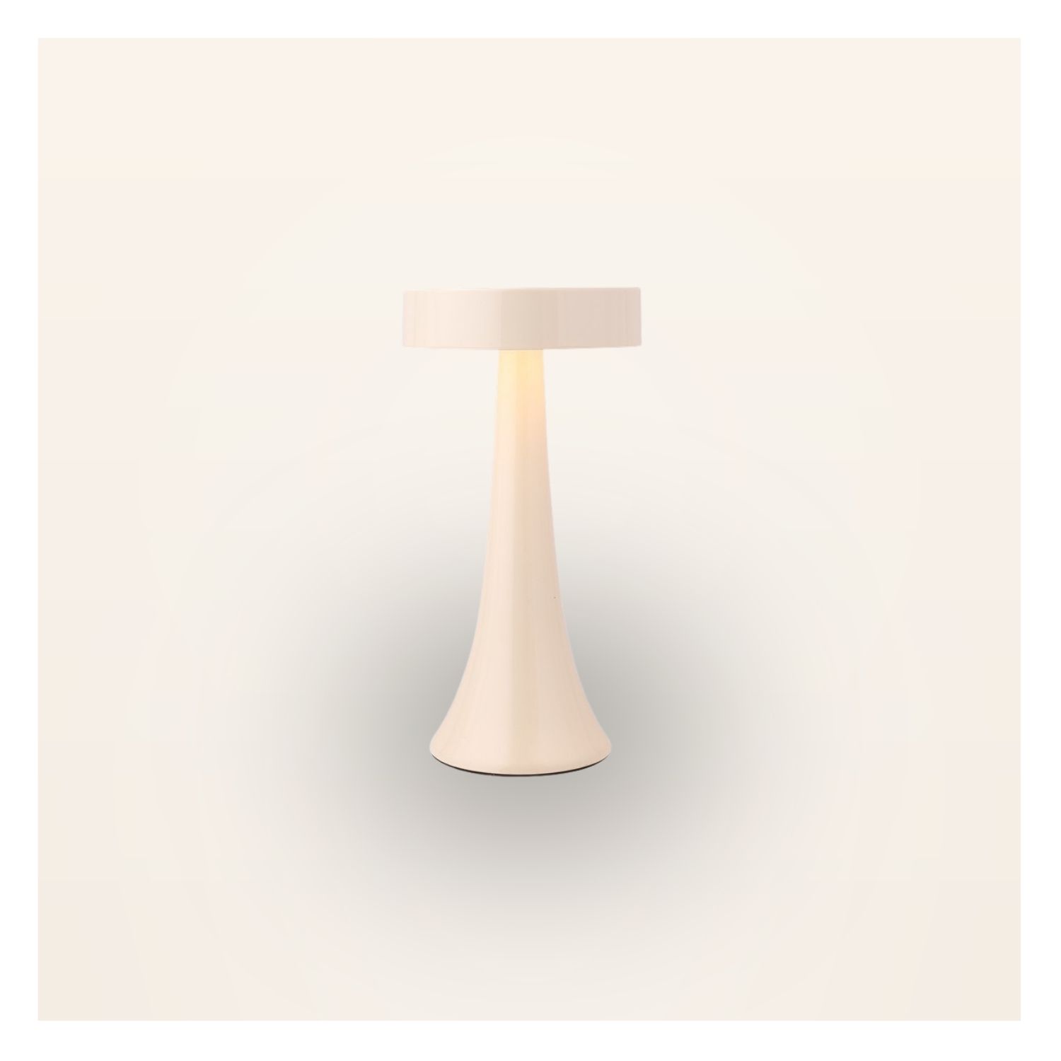 Tischlampe Piet - Vanille
