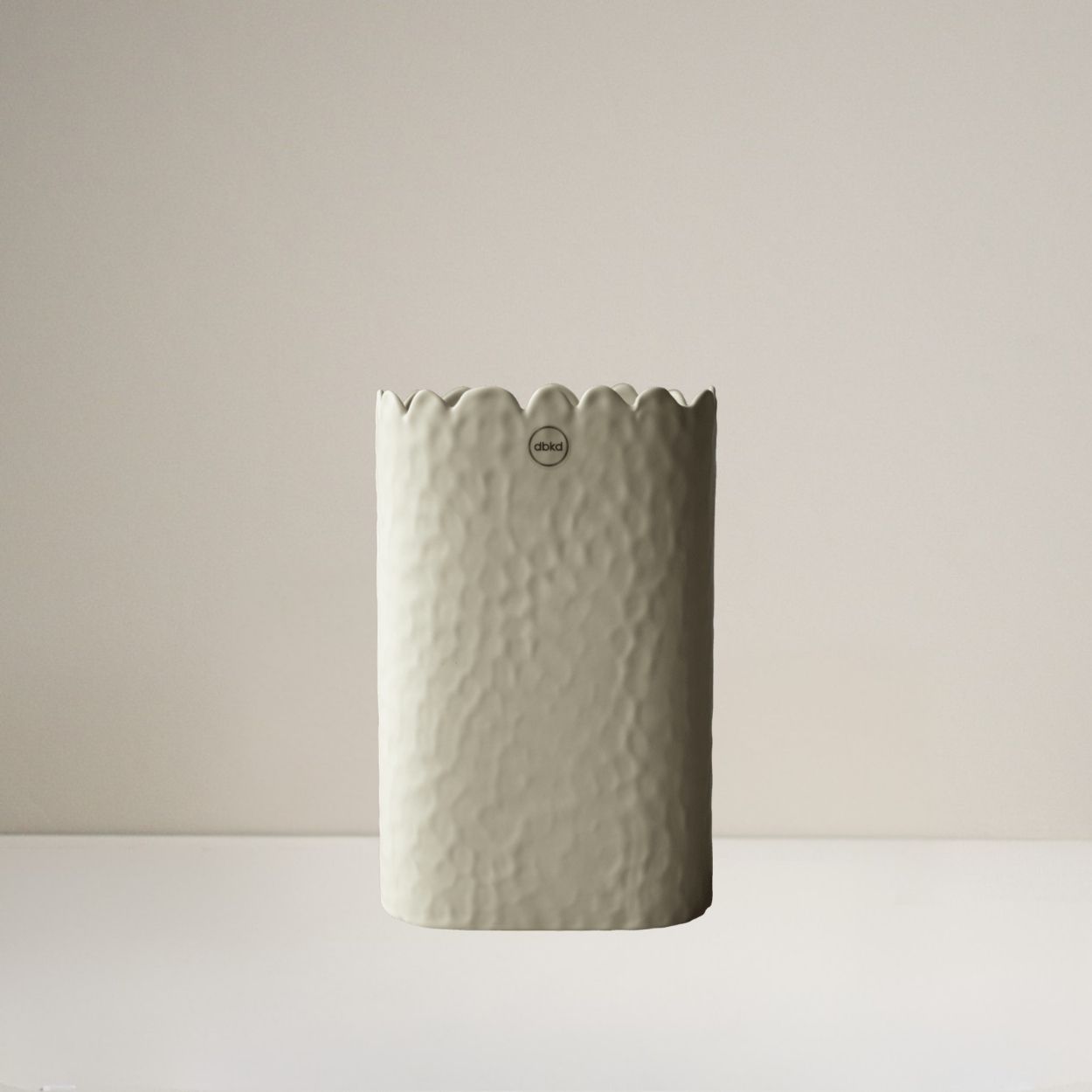 Vase Flowery - Creme