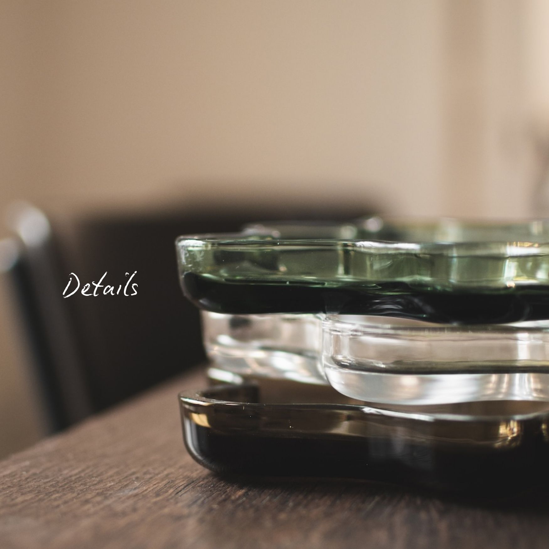 Tablett Filter Glas