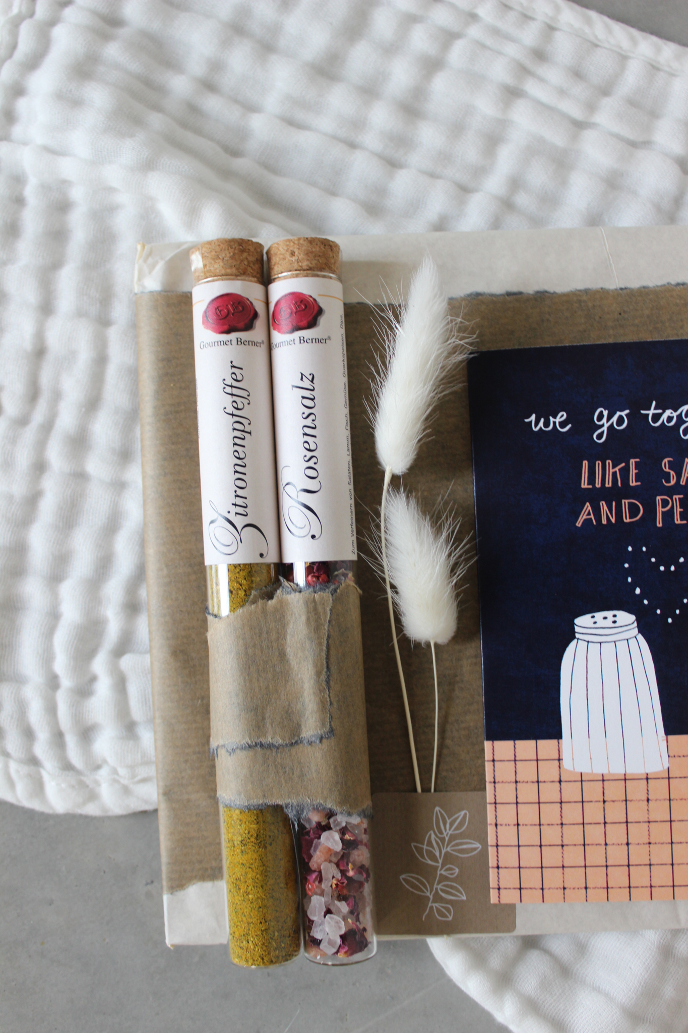 Hochzeitsgeschenk "Salt&Pepper"