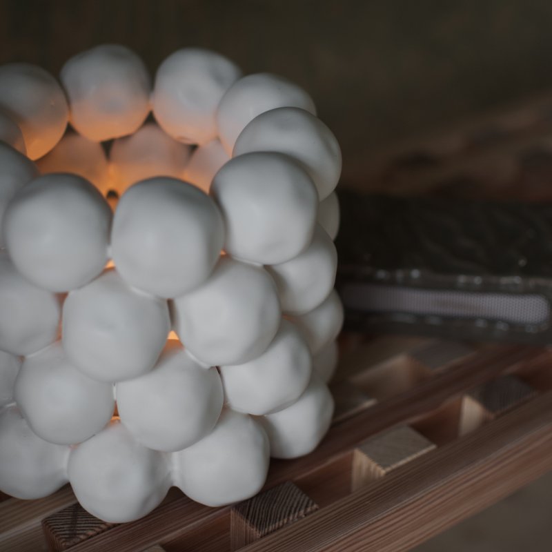 Windlicht Bright - Weiß