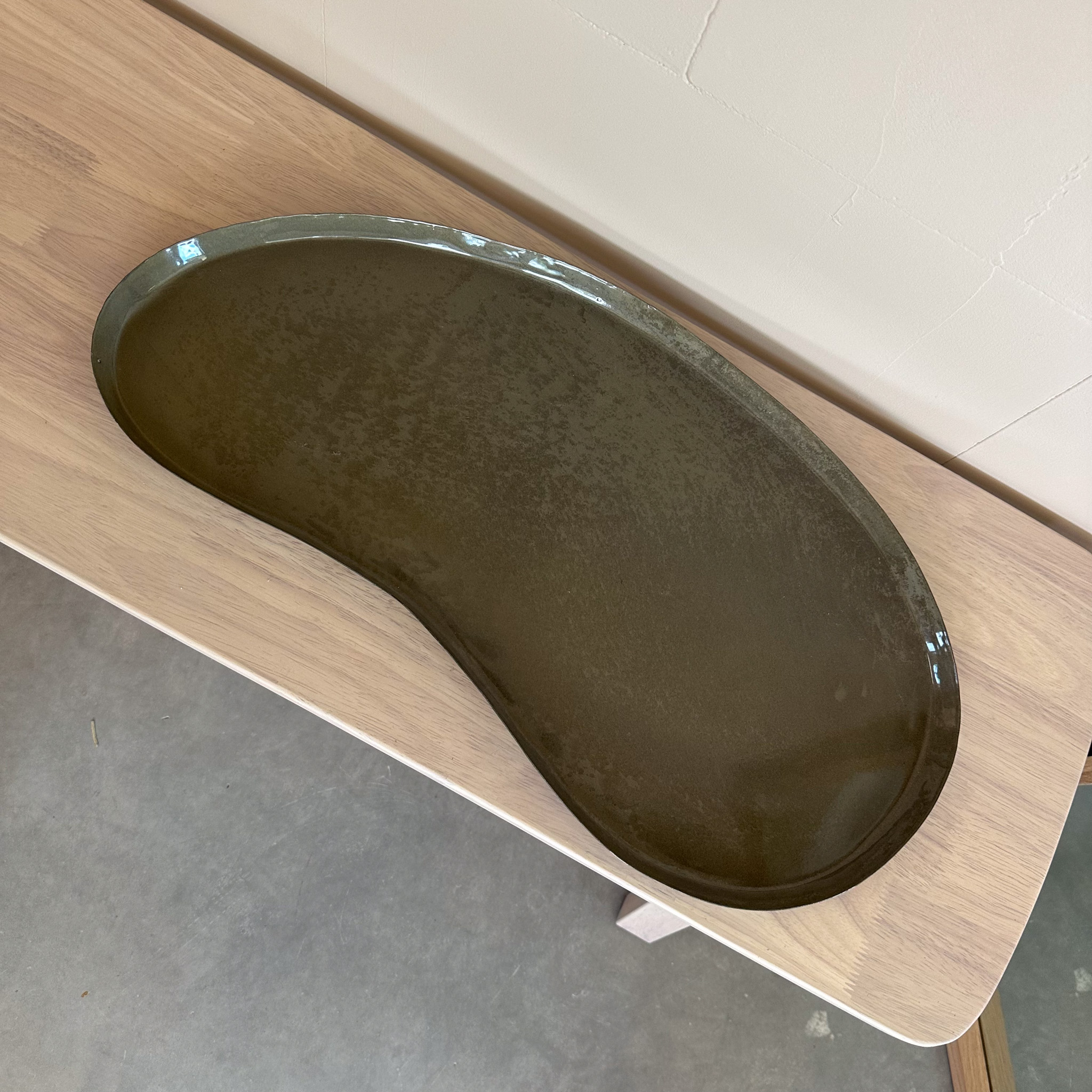 Tablett Noah groß - Oliv