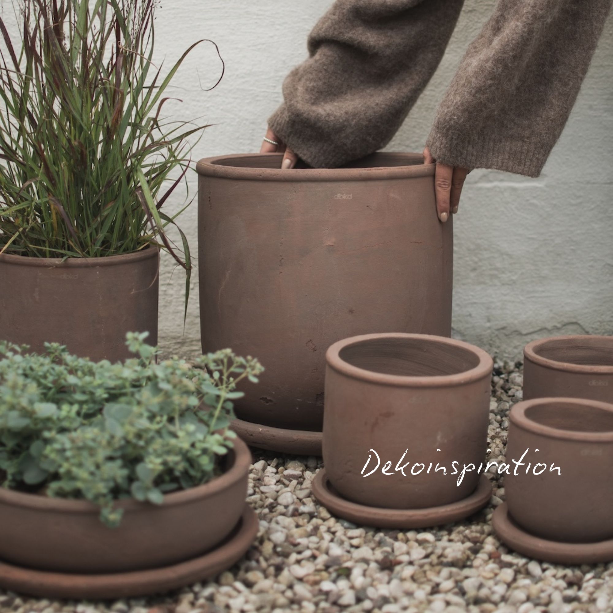 Terra Pot groß - Braun