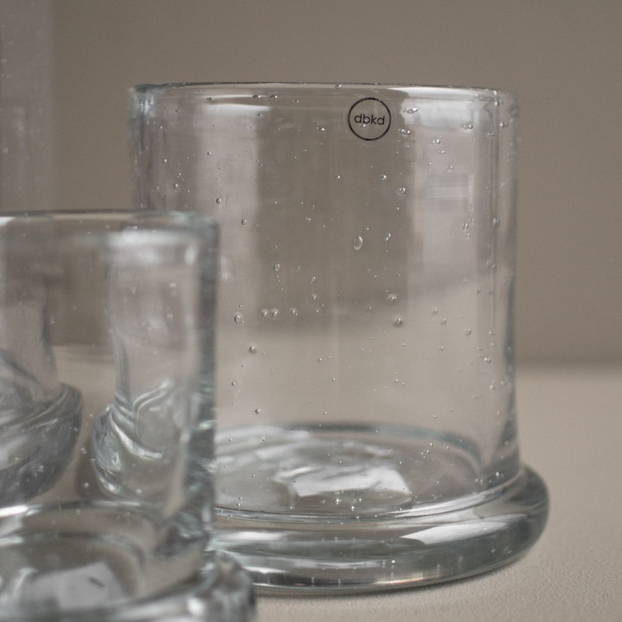 Windlicht Bubble mittel - klarglas