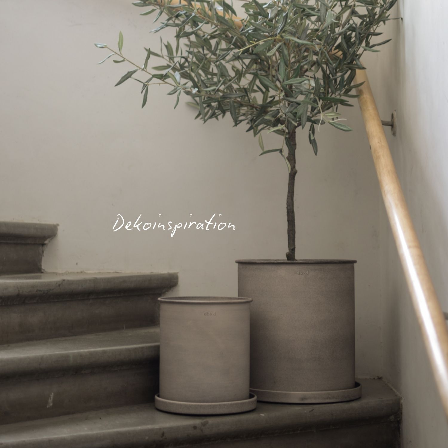 Plant Pot mittel - Beige