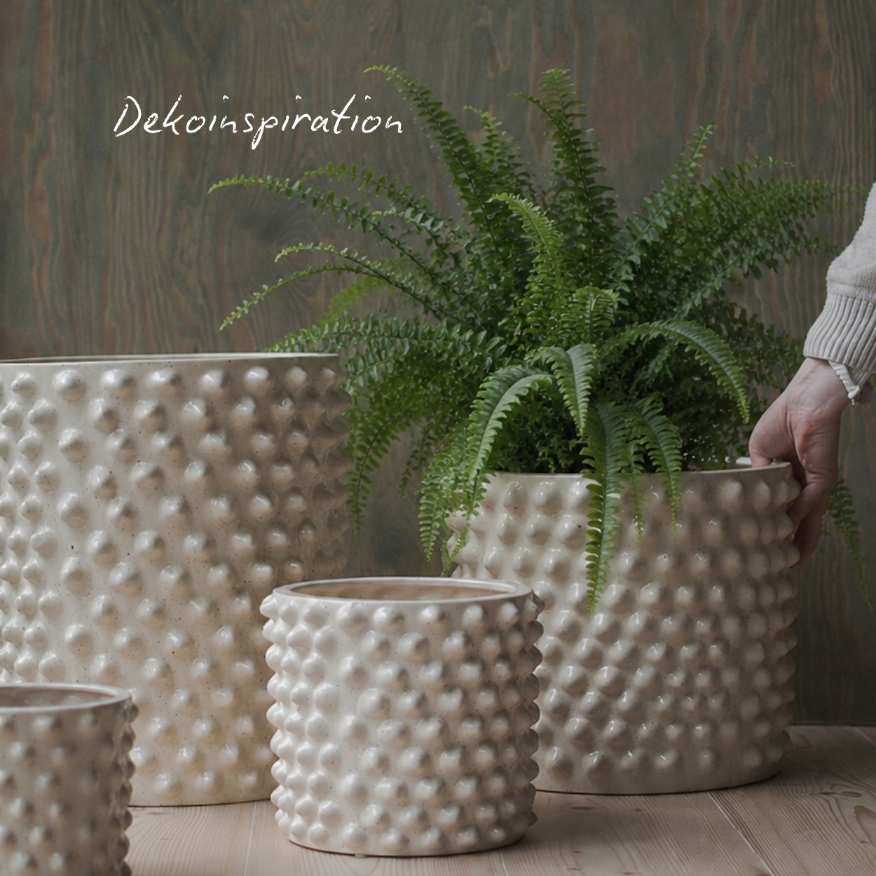 Topf Cloudy mittel - Vanille