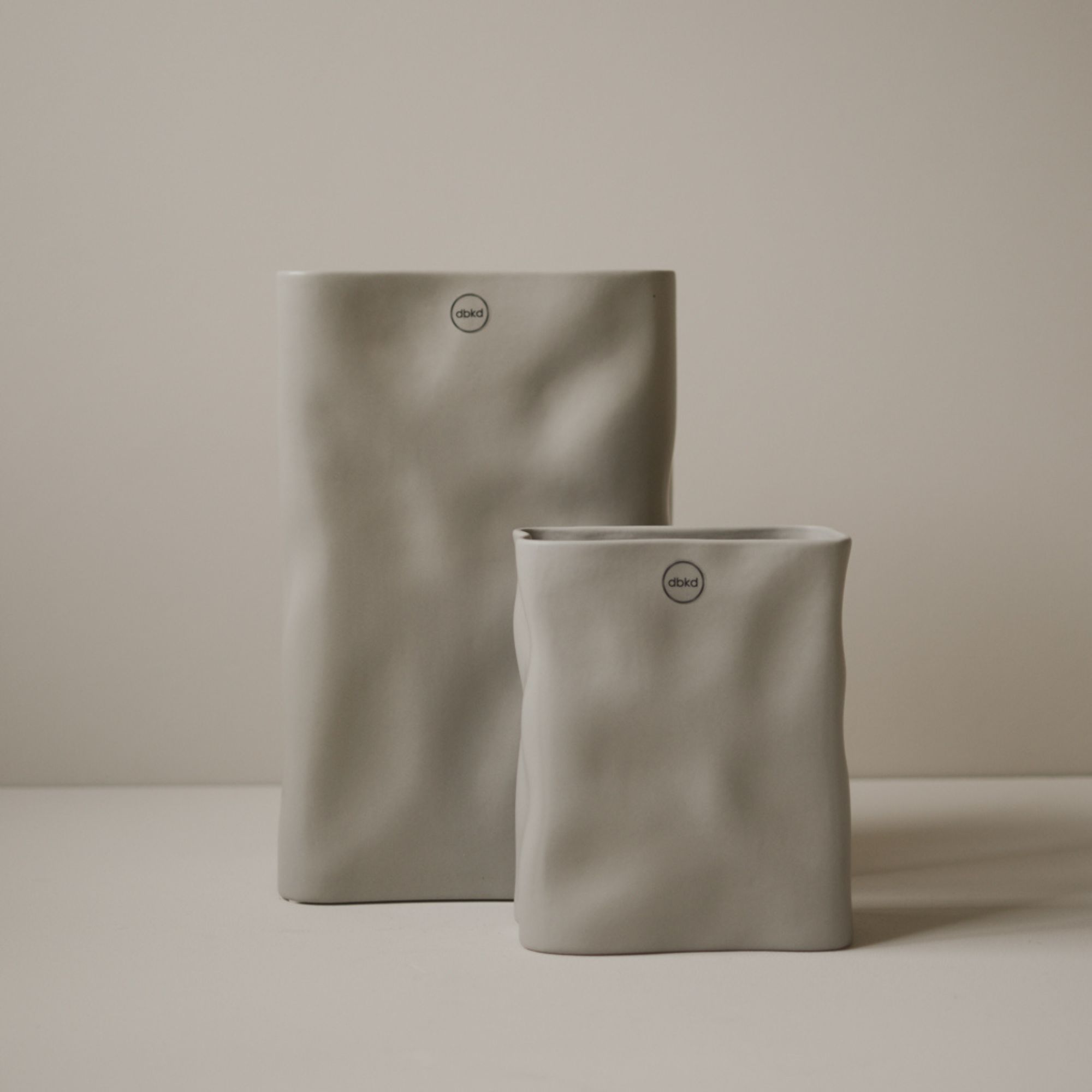 Vase Meadow klein - Greige