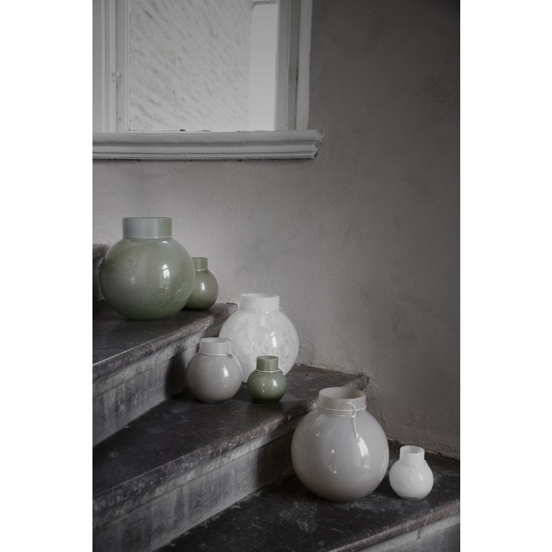 Kugelvase Olea groß - beige