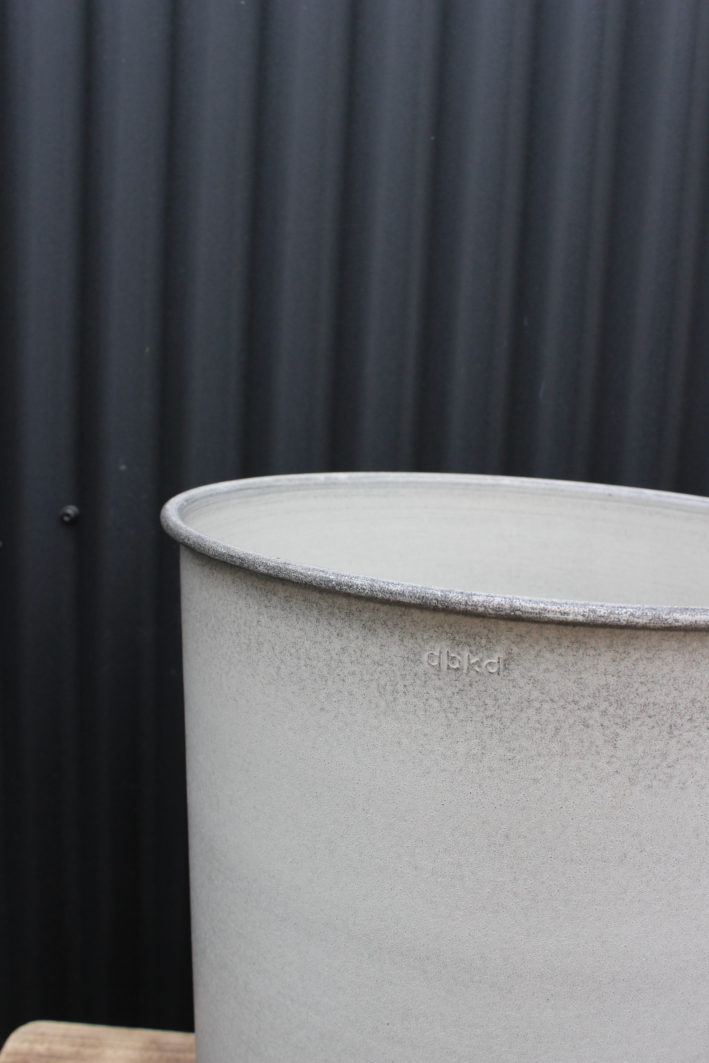 Outdoor Topf groß - Greige