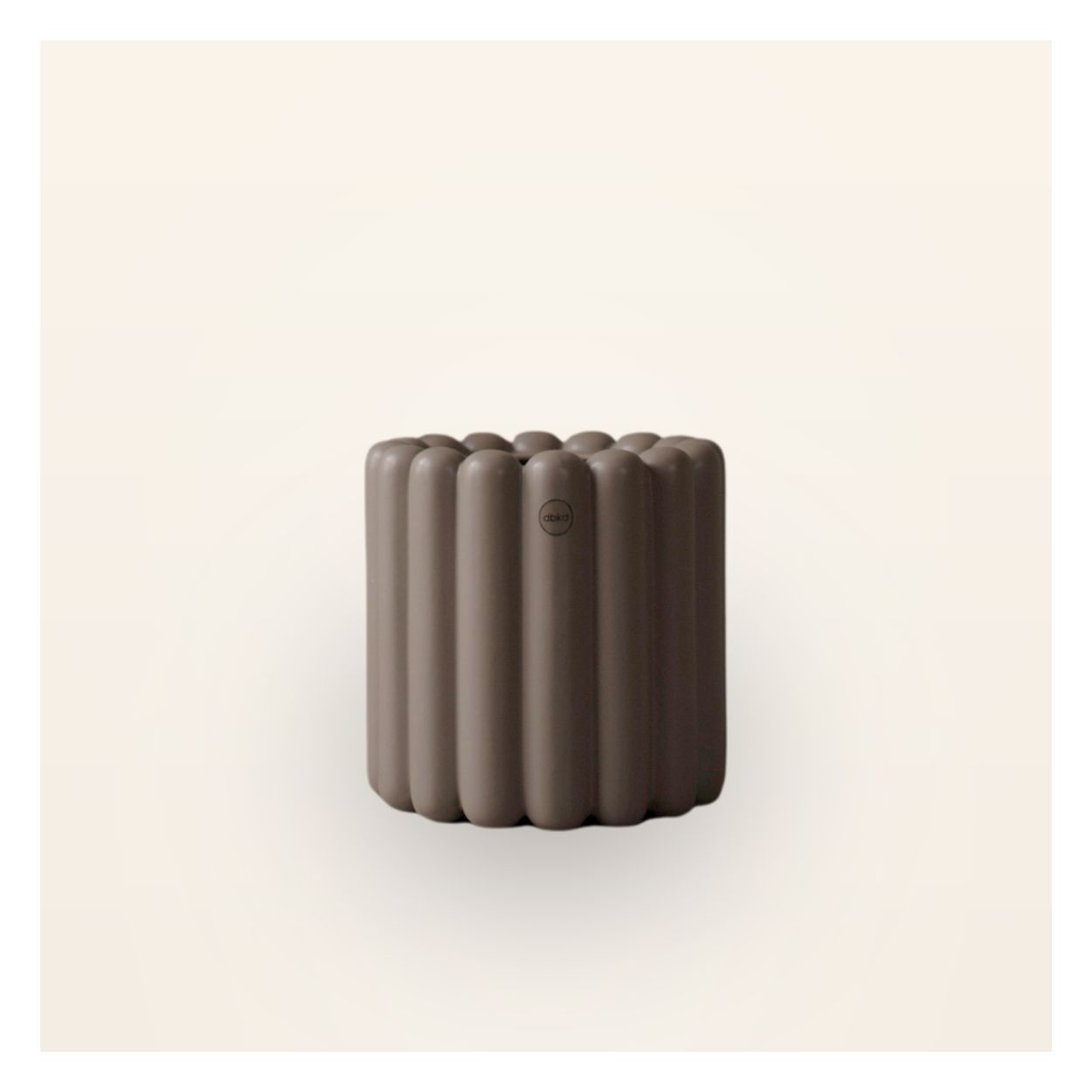 Topf Biskuit klein - Taupe