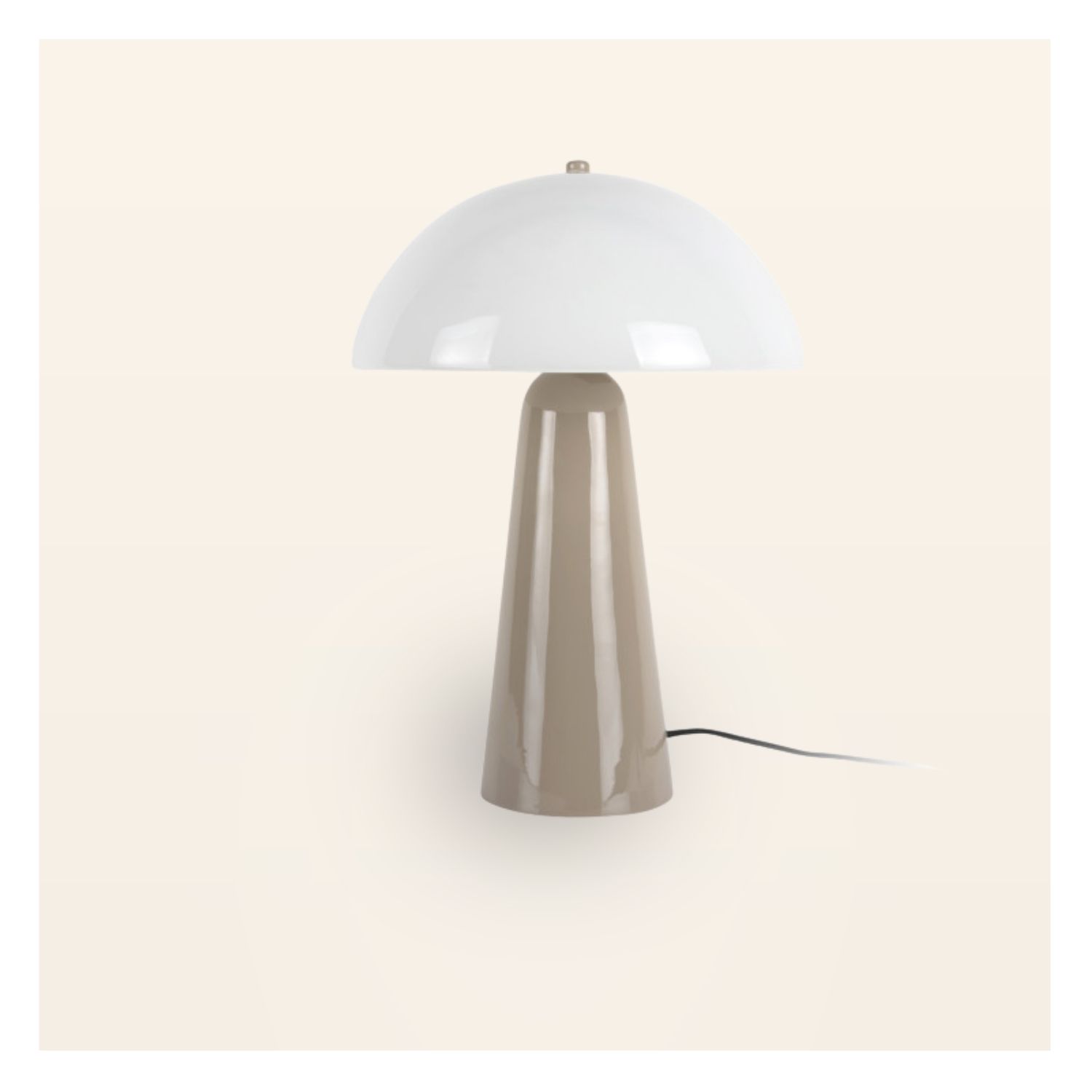 Tischlampe Vidrio - Greige