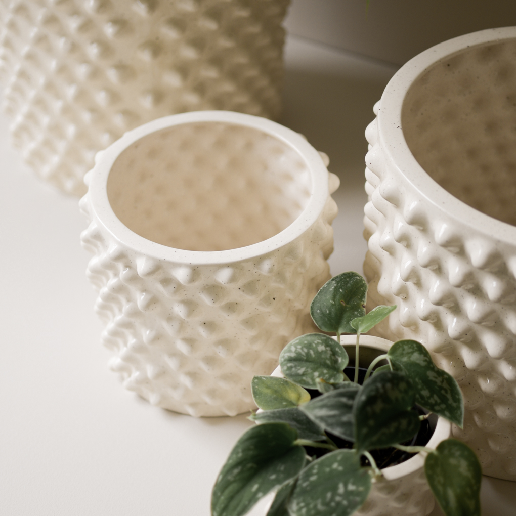 Topf Cloudy klein - Vanille