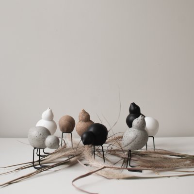 2er Set Swedish Bird - Weiß