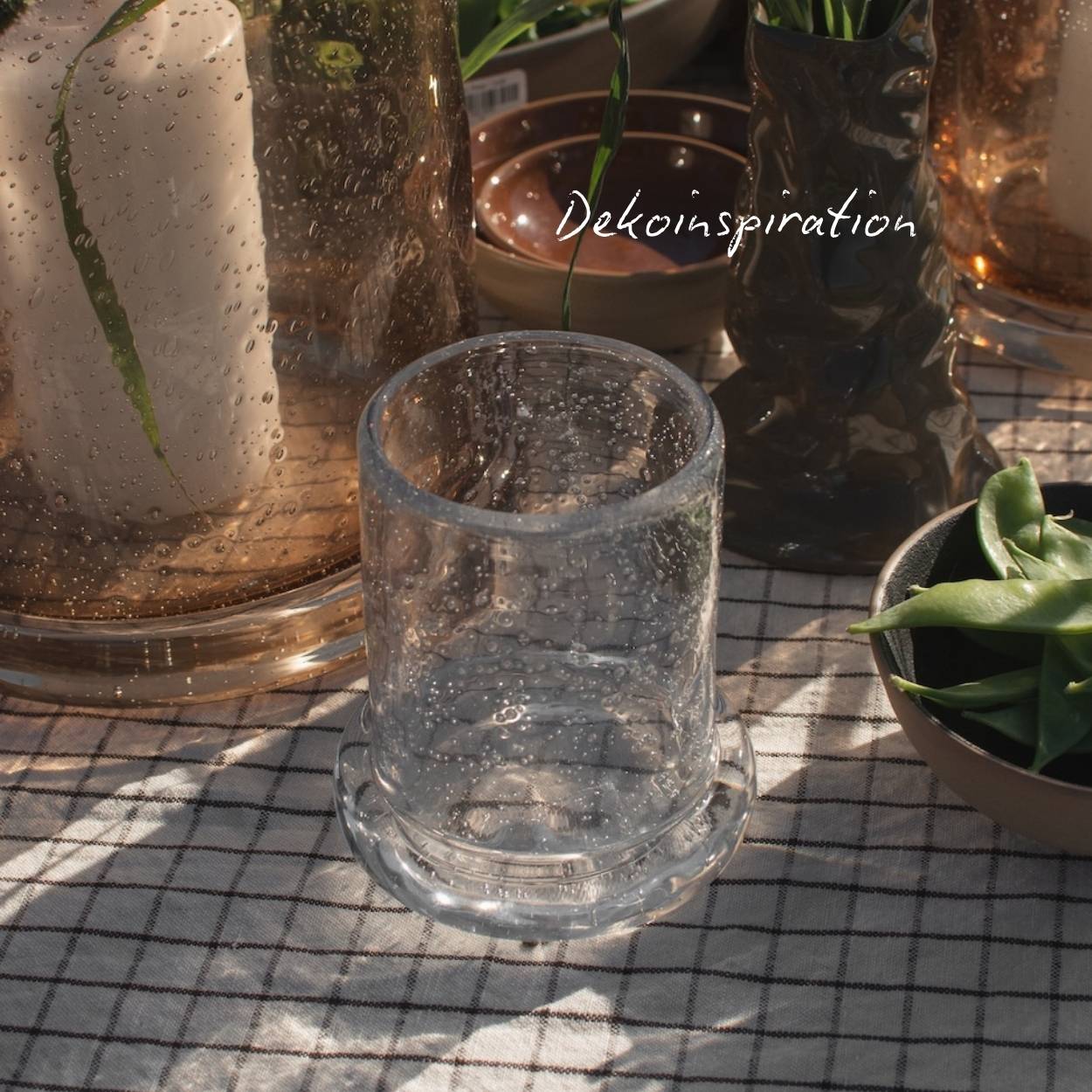 Windlicht Bubble klein - klarglas