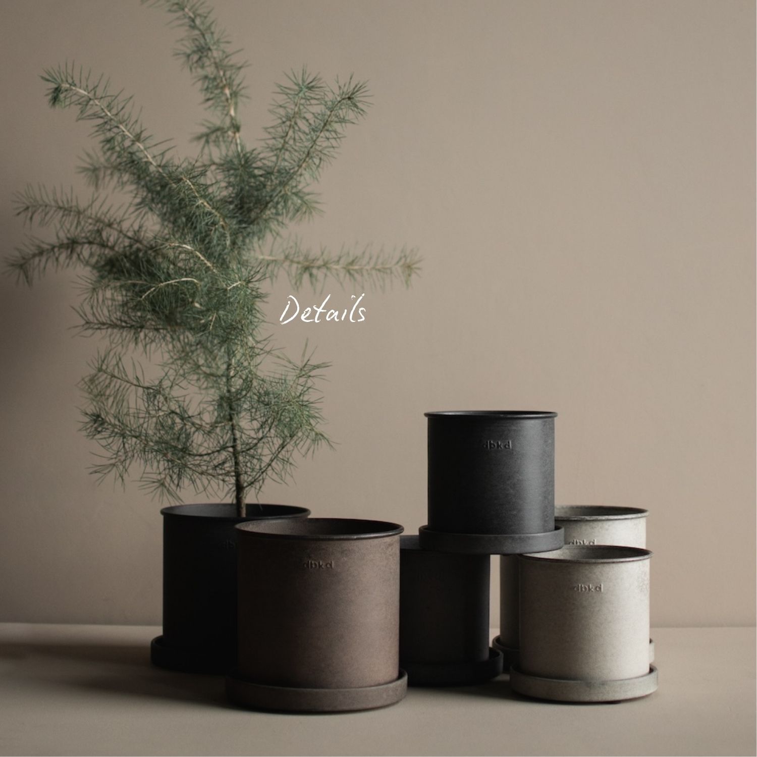 Plant Pot mini - Anthrazit