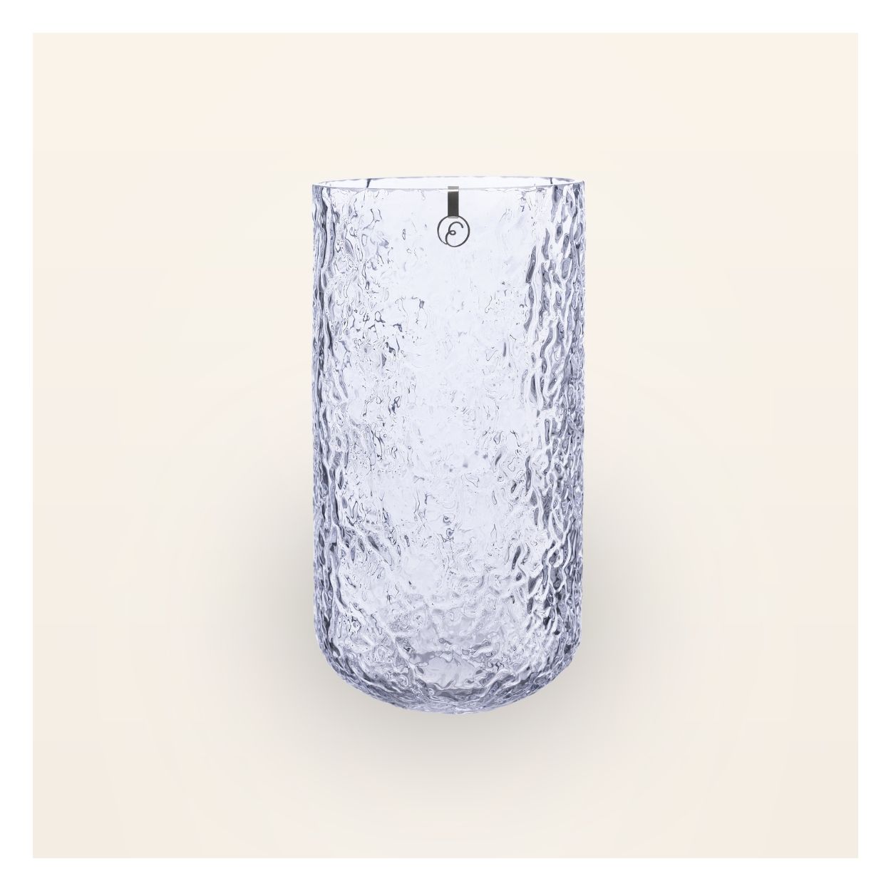Vase/Windlicht Crackel