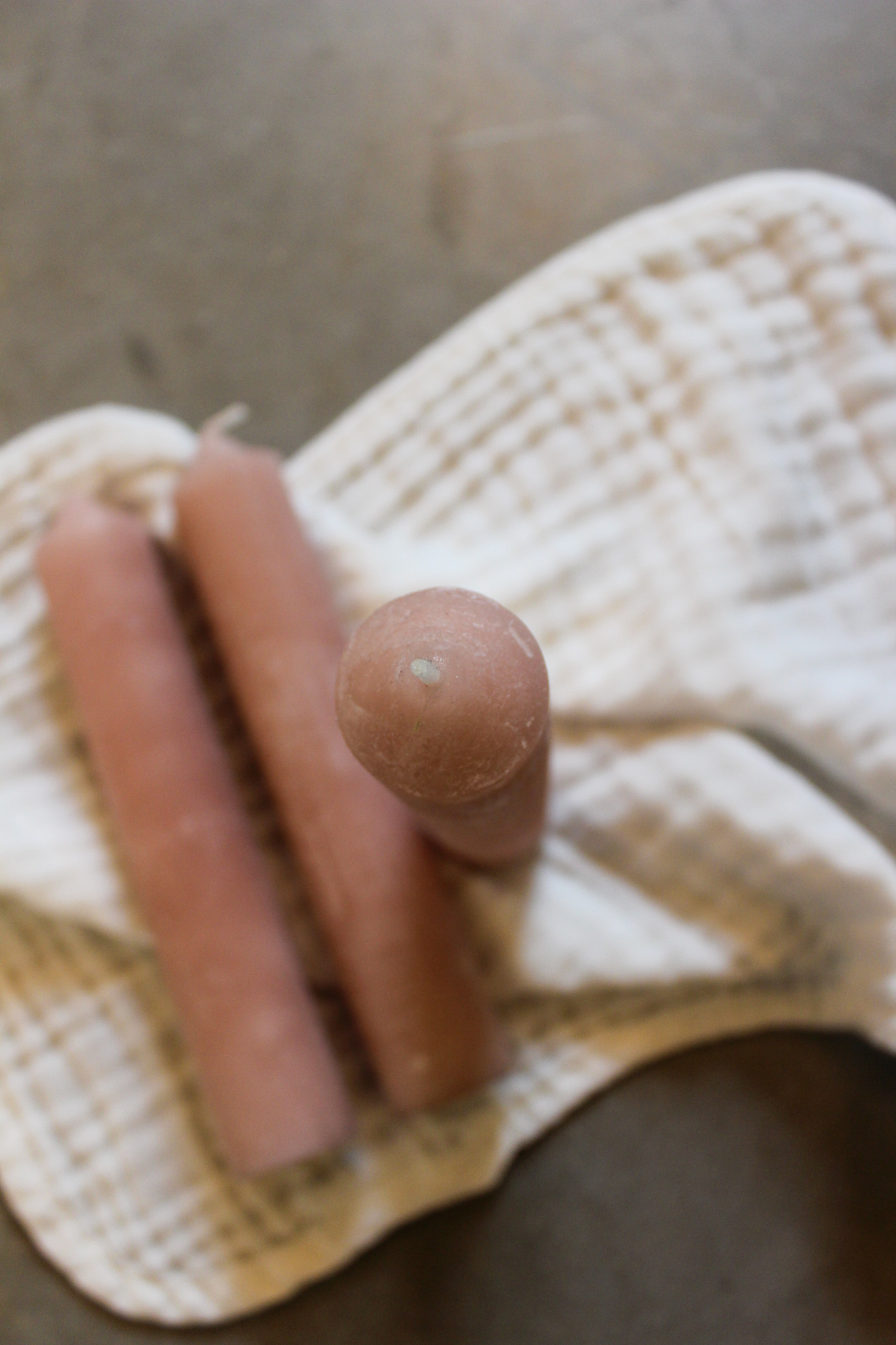 Kerze Berta klein - rosé