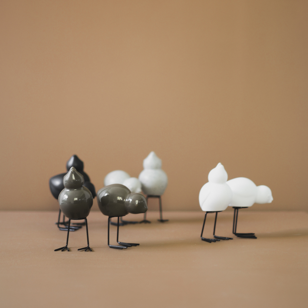 2er Set Swedish Bird - Shiny Dust