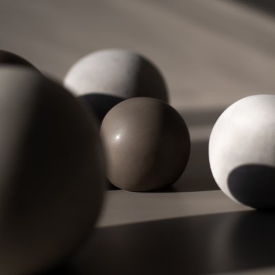 Kugel Allium klein - Taupe