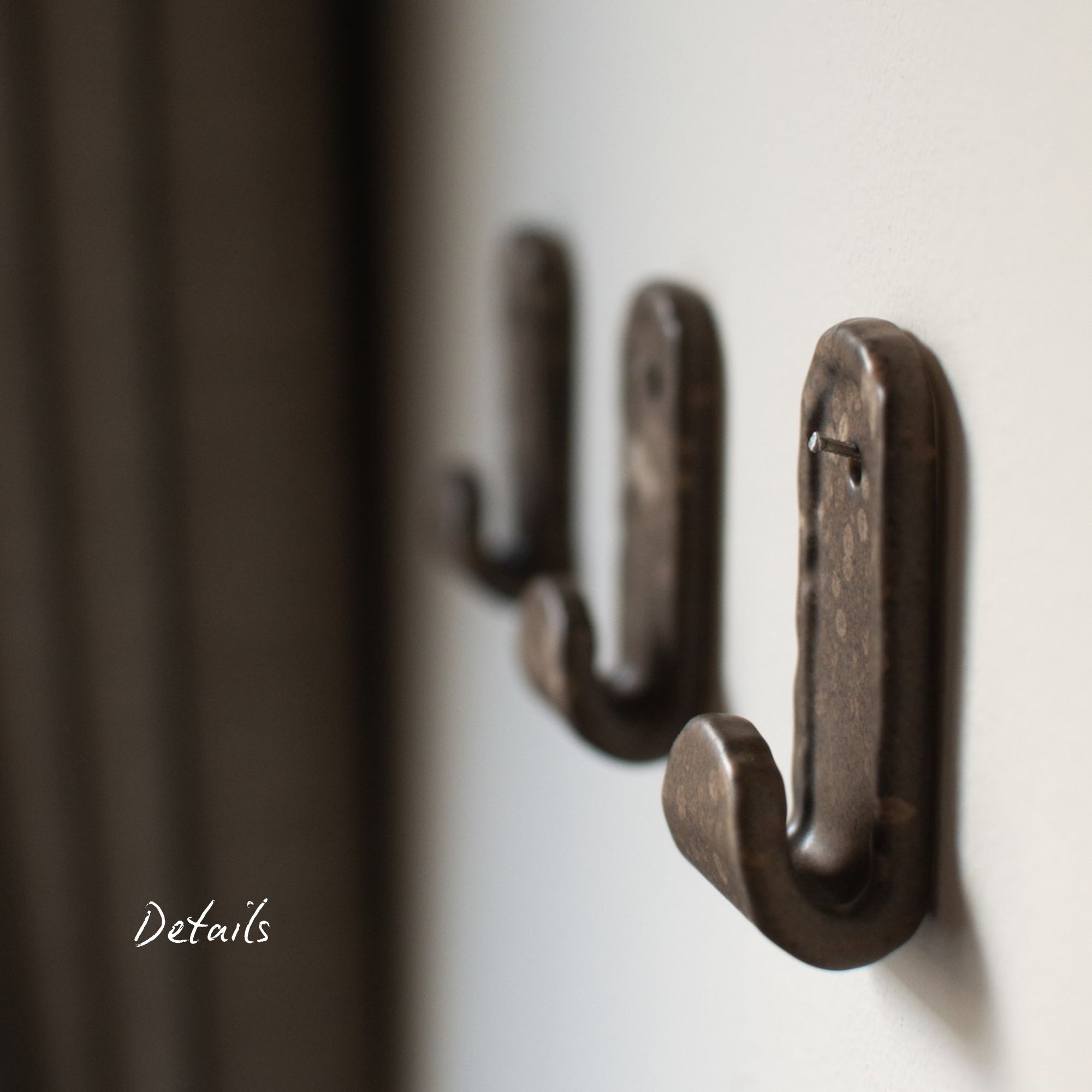 Wandhaken Hook 3er-Set - Brown Dot
