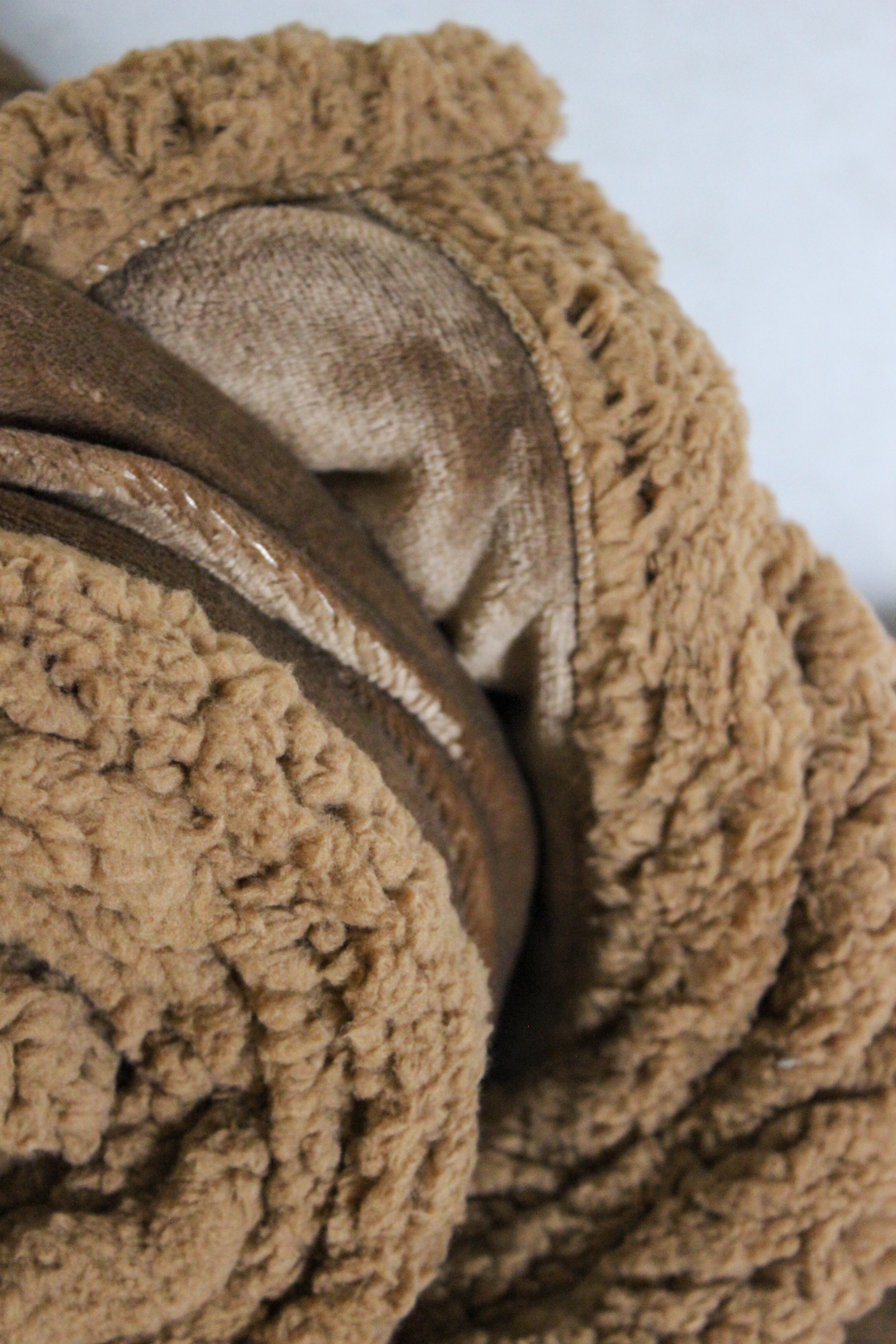 Kuscheldecke Runi - Karamell