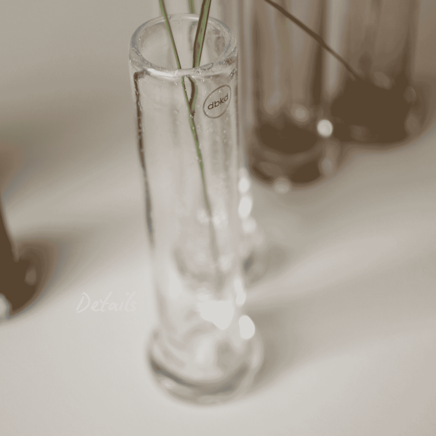 Vase Tall - Klar - Groß