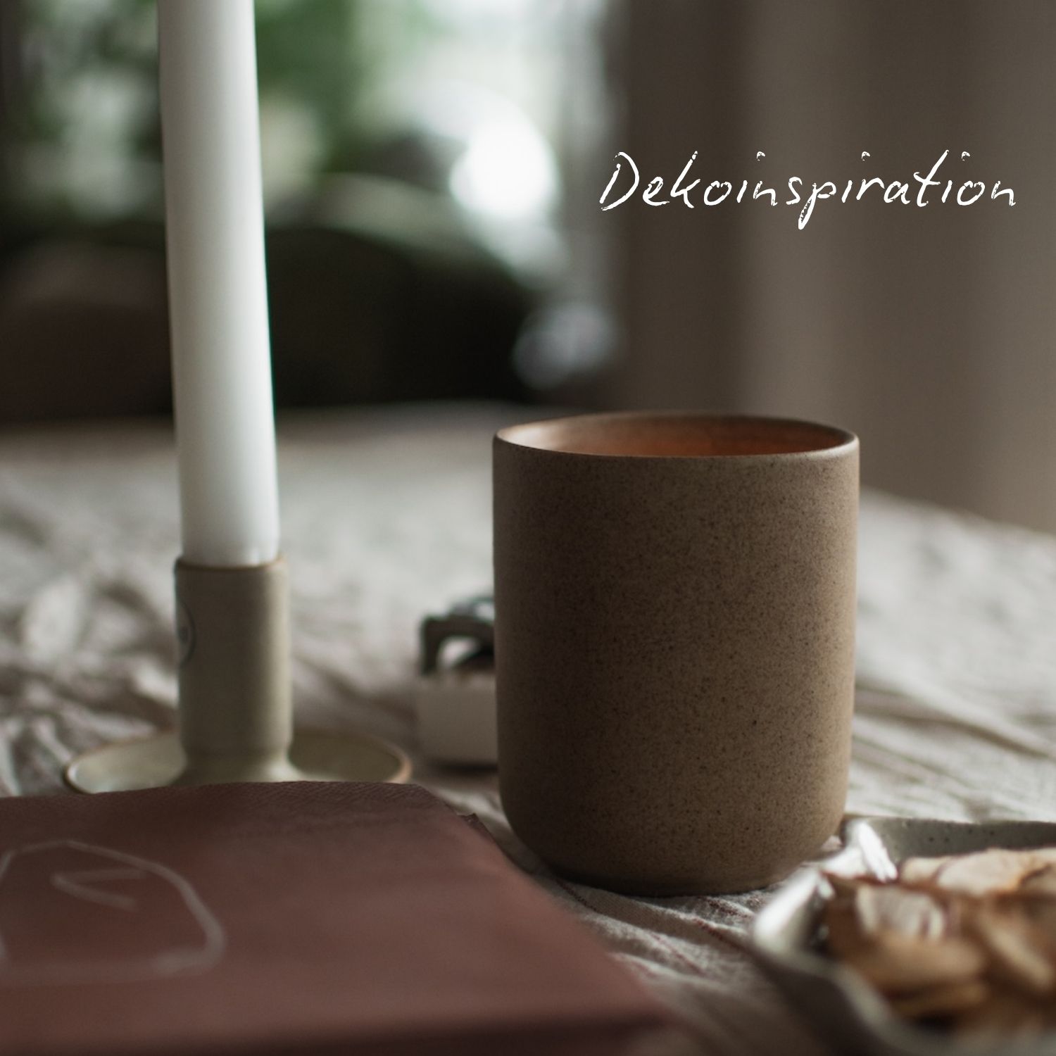Duftkerze Burn - Beige